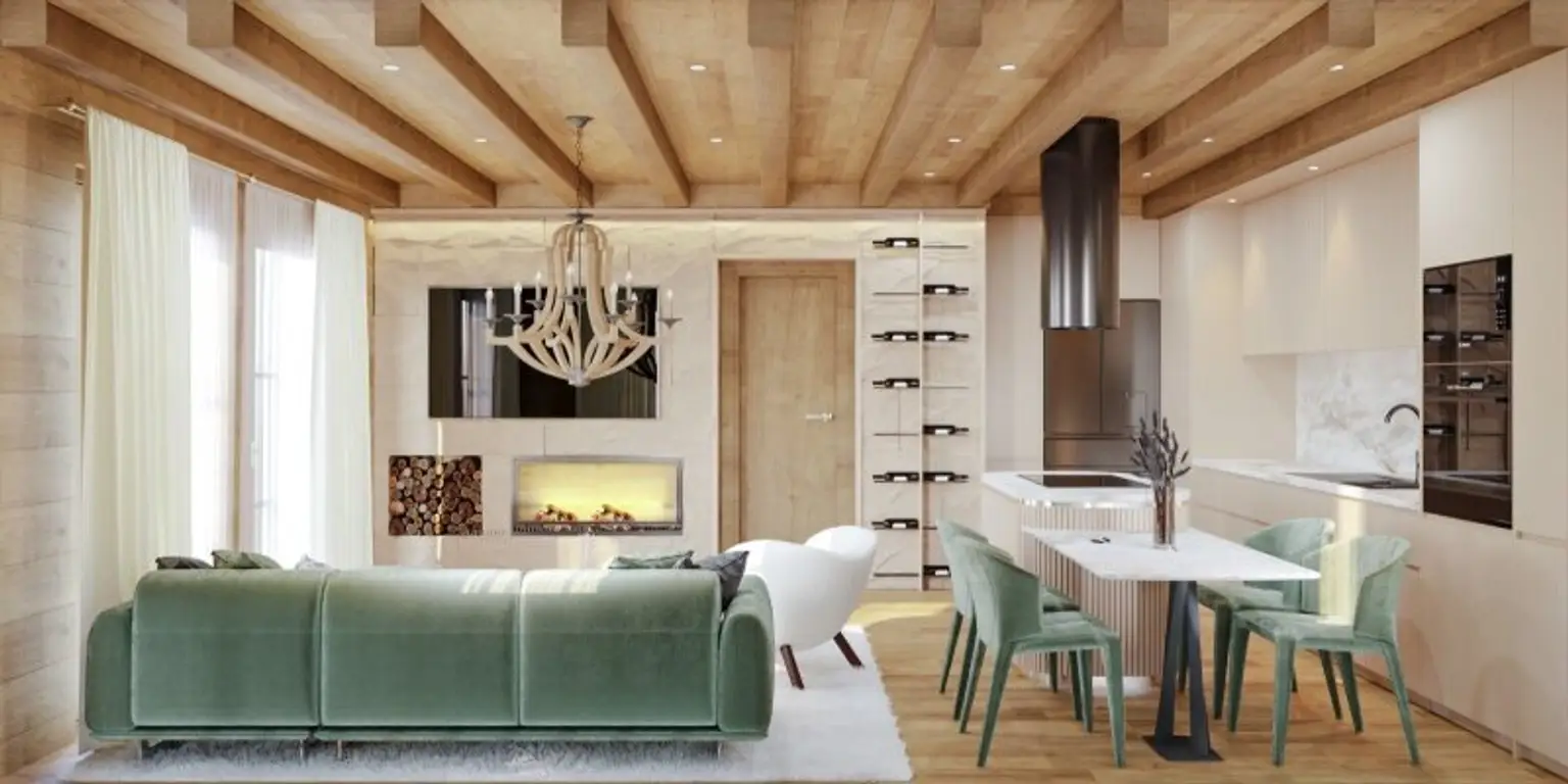 Bezugsfertiges Luxusalpenchalet. Zweitwohnsitz ohne Vermietungszwang.