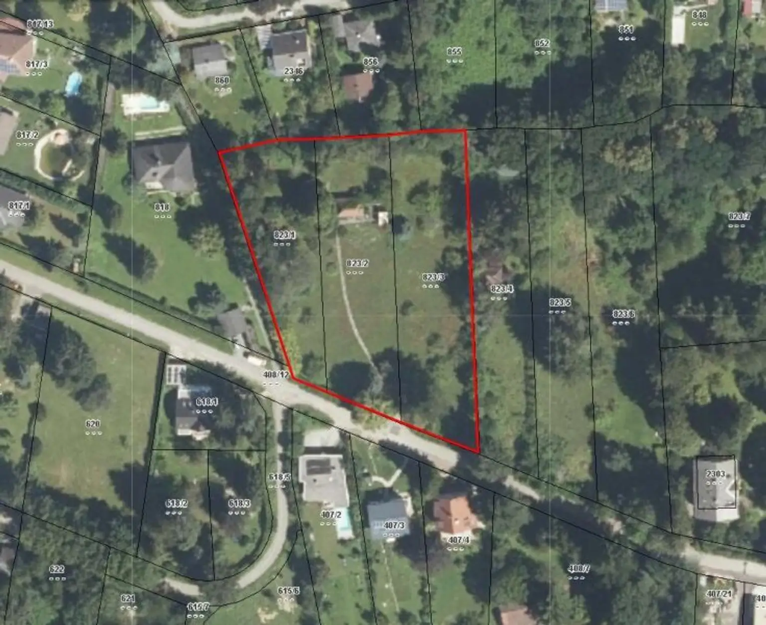 Entwicklungsfähige Liegenschaft im Wienerwald - 6.293 m² Bauland Wohngebiet