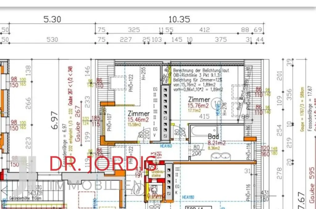 Maisonette- Dachgeschosswohnung mit Terrasse und Fernblick bis Schönbrunn, möbliert
