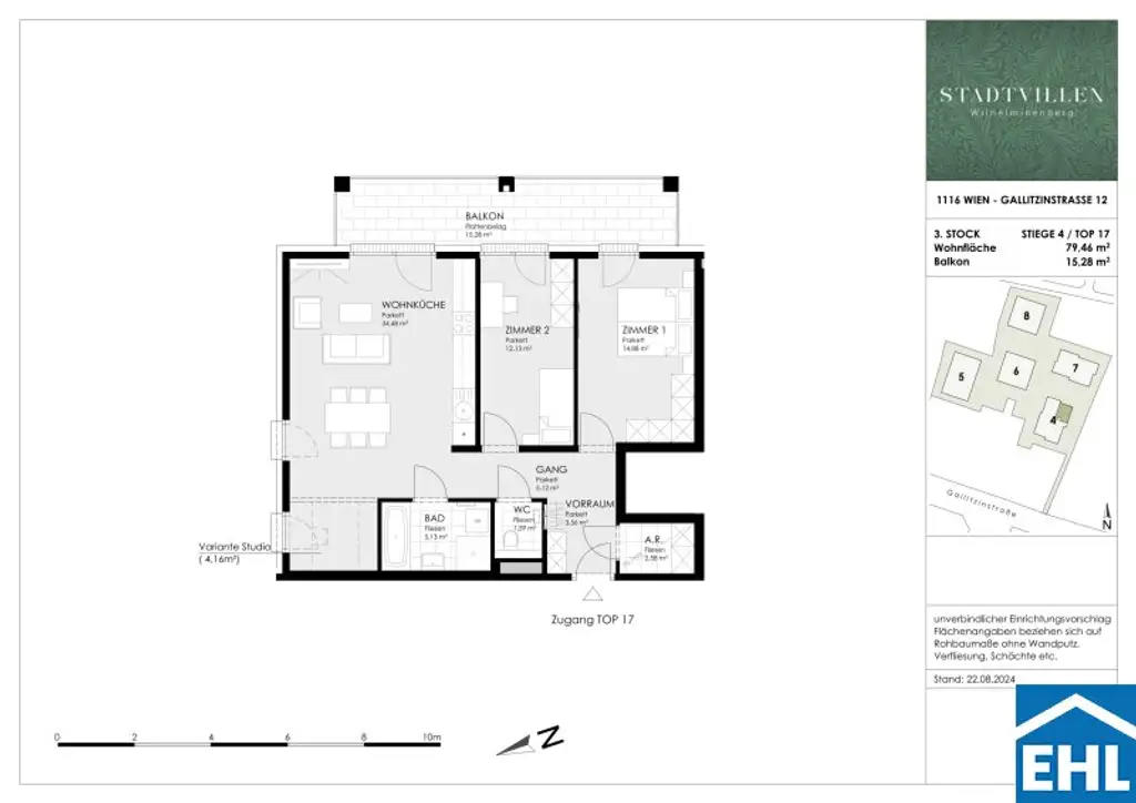 Investment in Wiens begehrtes Cottageviertel: Die STADTVILLEN Wilhelminenberg