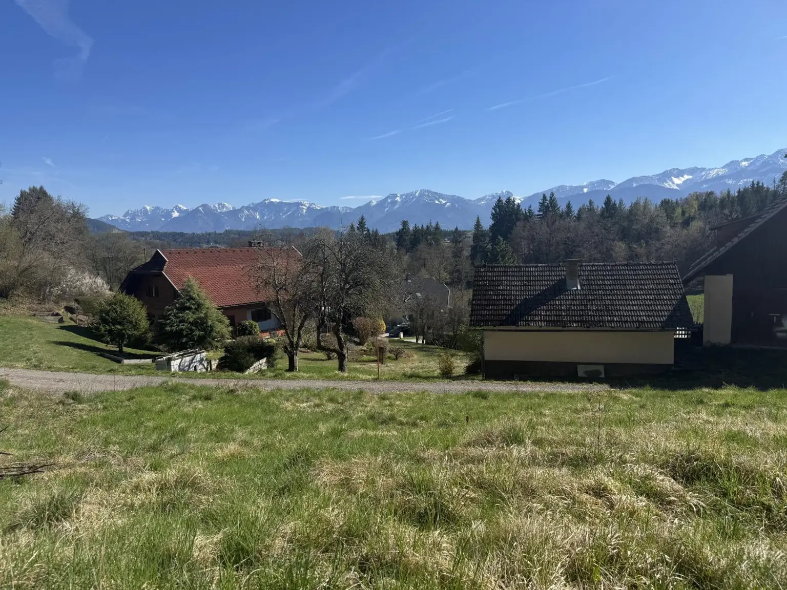 Grundstück 2+3 Aussicht Süden