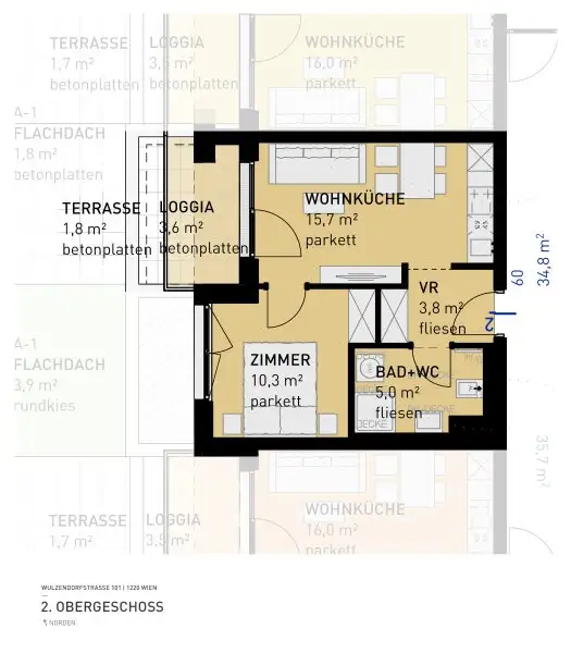 PROVISIONSFREI - Aspern Flats 101 - Ihr Traum vom Eigenheim im Grünen