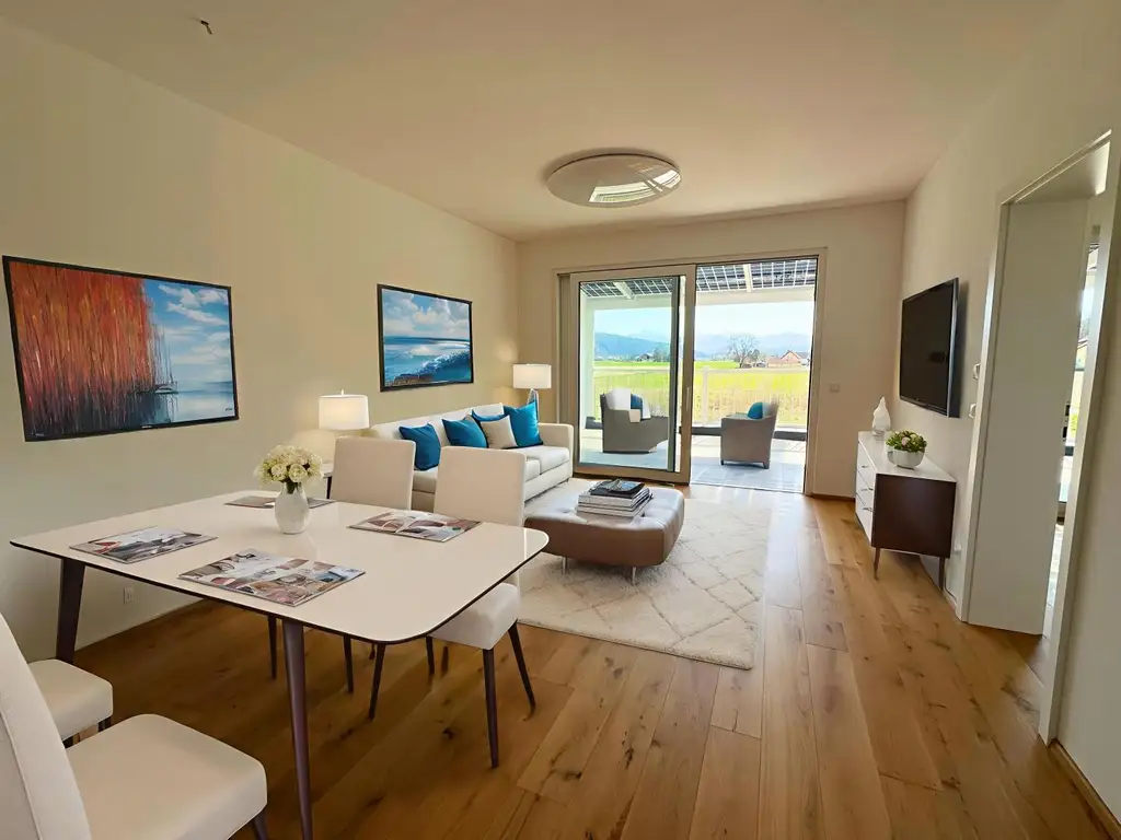 Moderne Wohnung mit Weitblick – exklusives Wohnerlebnis nähe Klagenfurt