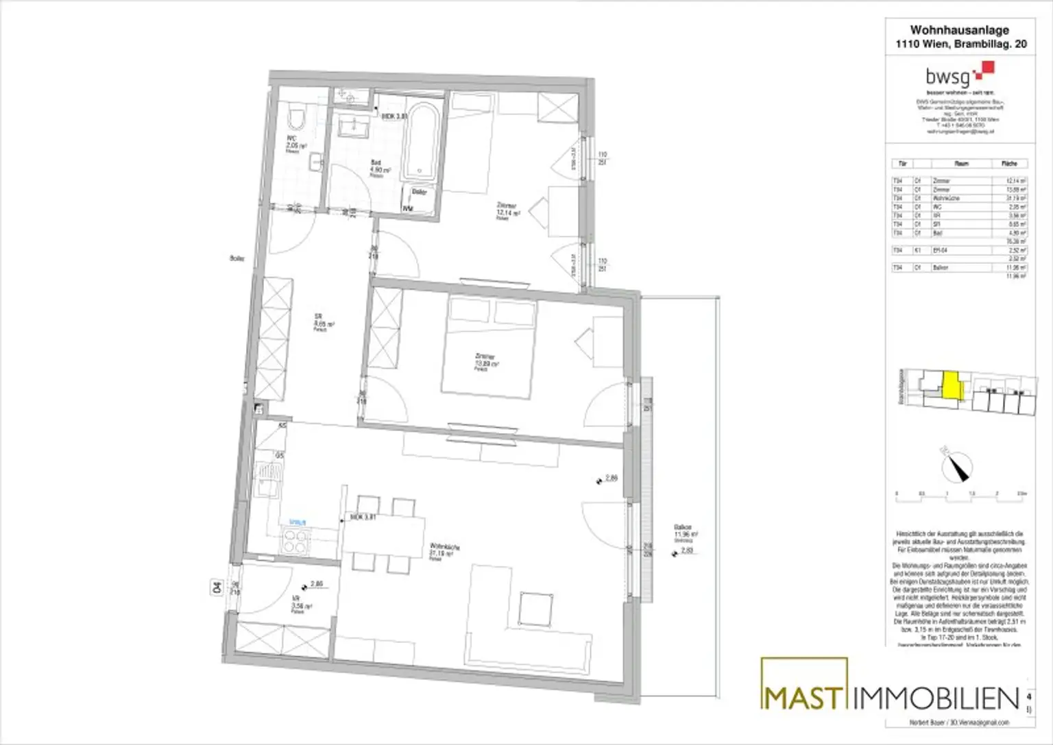 *NEU* Provisionsfreie 3-Zimmer Wohnung mit Balkon
