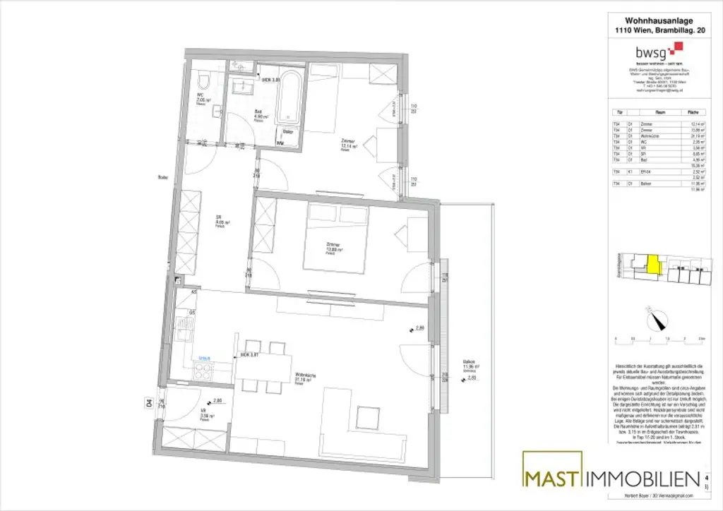*NEU* Provisionsfreie 3-Zimmer Wohnung mit Balkon