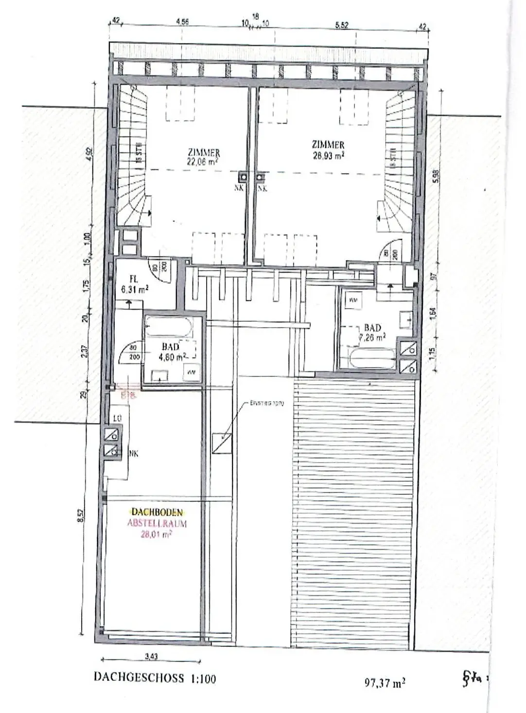 Kleines Zinshaus im 9. Bezirk