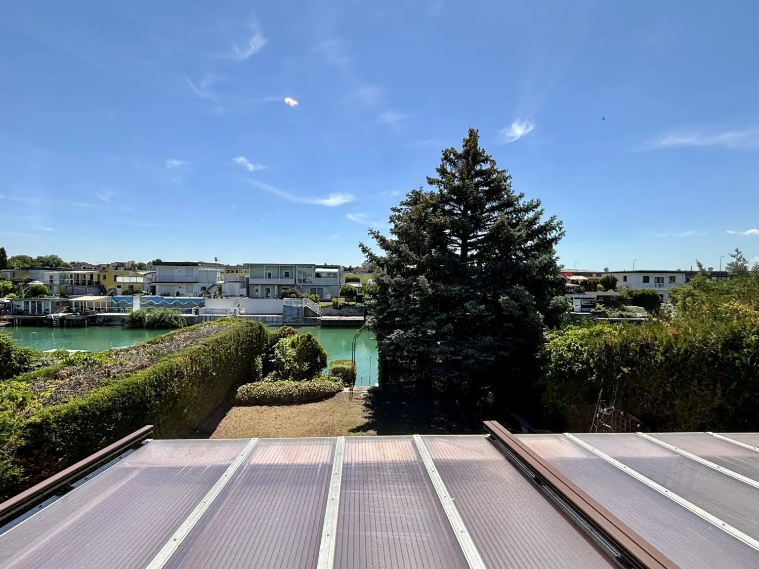 Ausblick vom Wohnzimmer