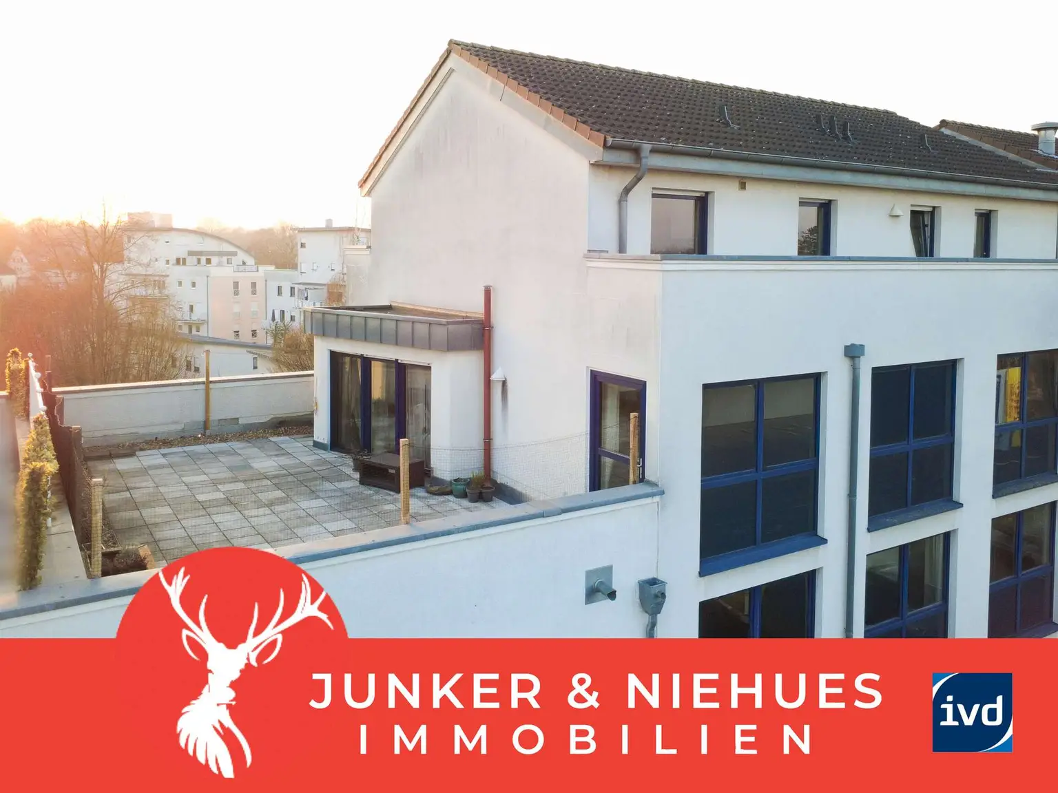 Penthousewohnung mit Dachterrasse und genialer Anbindung ans Zentrum