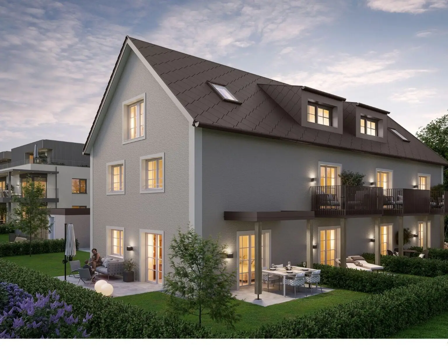 Townhouse mit zwei Terrassen in Nonntal