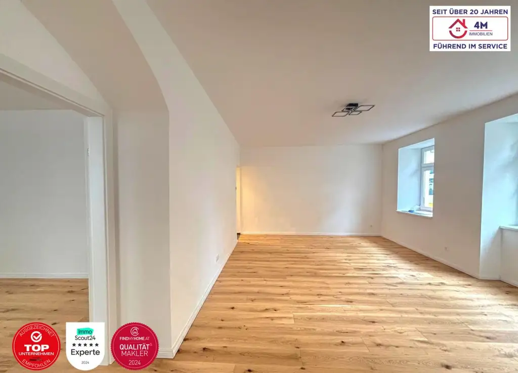 Schöngeschnitten 63,51m² Altbauwohnung – Schlüsselfertig & Erstbezug nach Generalsanierung!