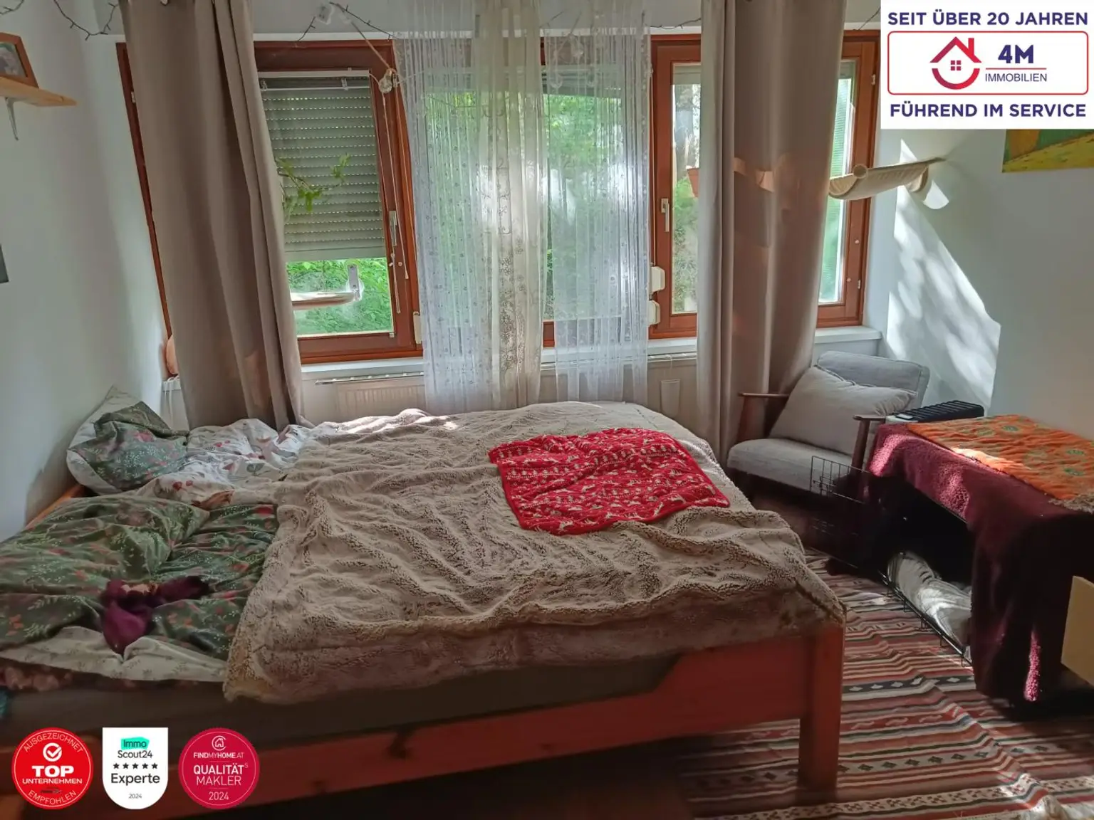 Natur trifft Neubau -3-Zimmer-Wohnung mit Balkon in 14 Bezirk.