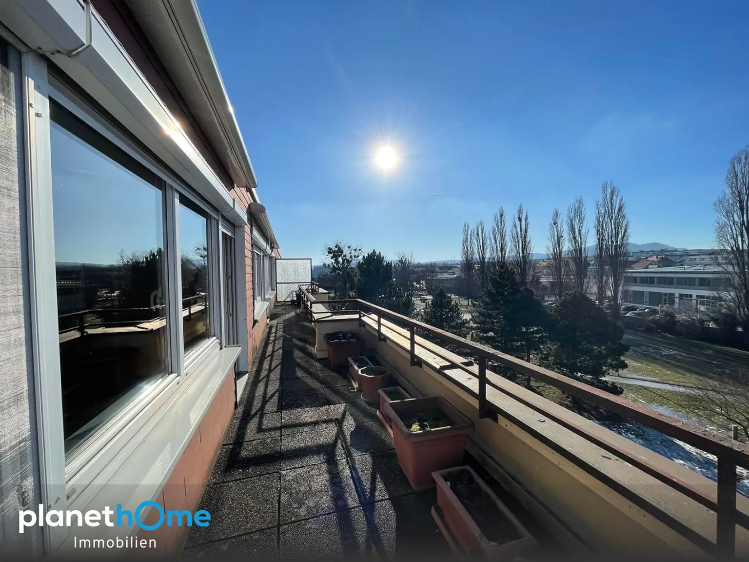 Terrasse mit Ausblick