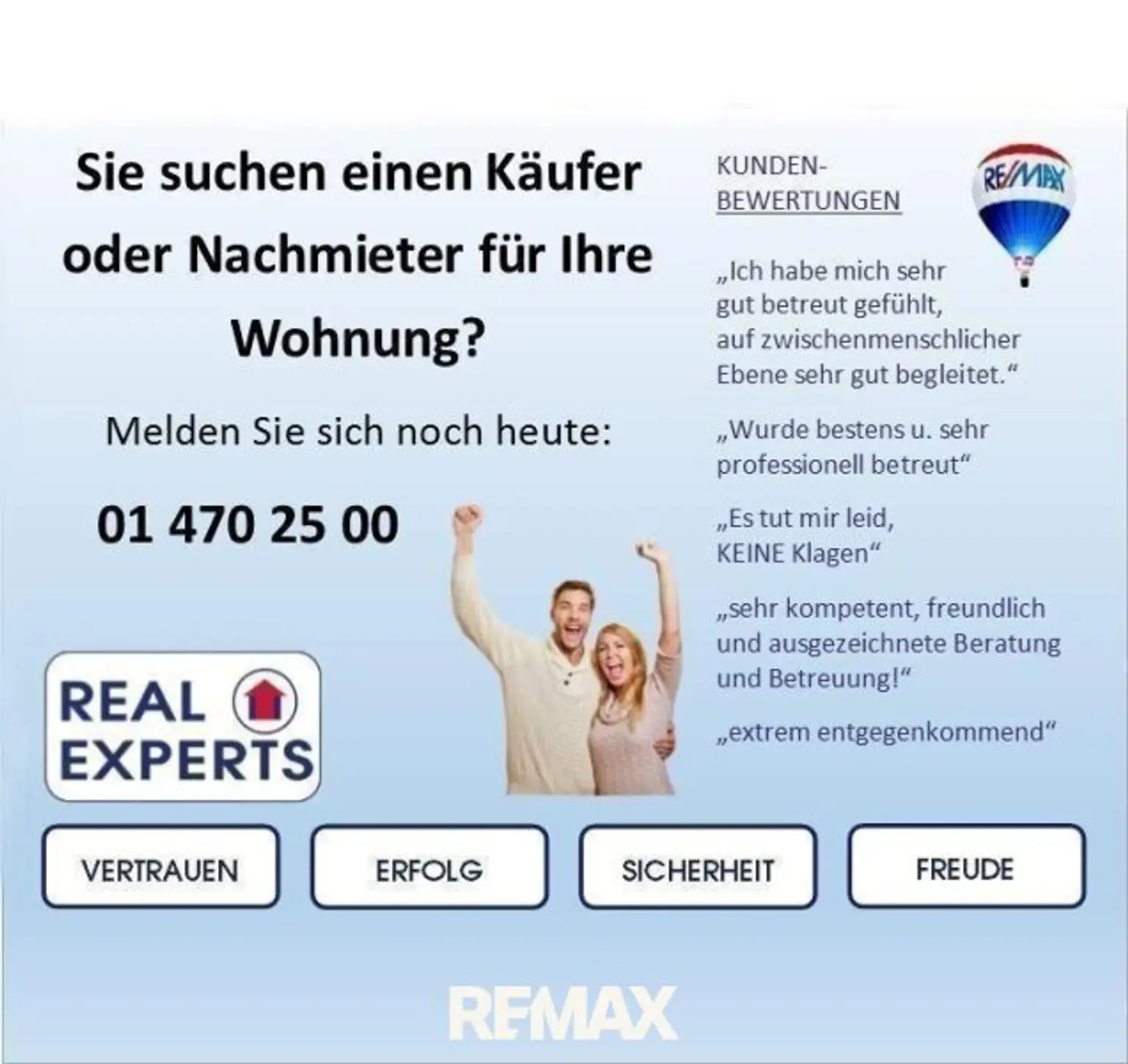 #remaxrealexperts-sicherverkaufen