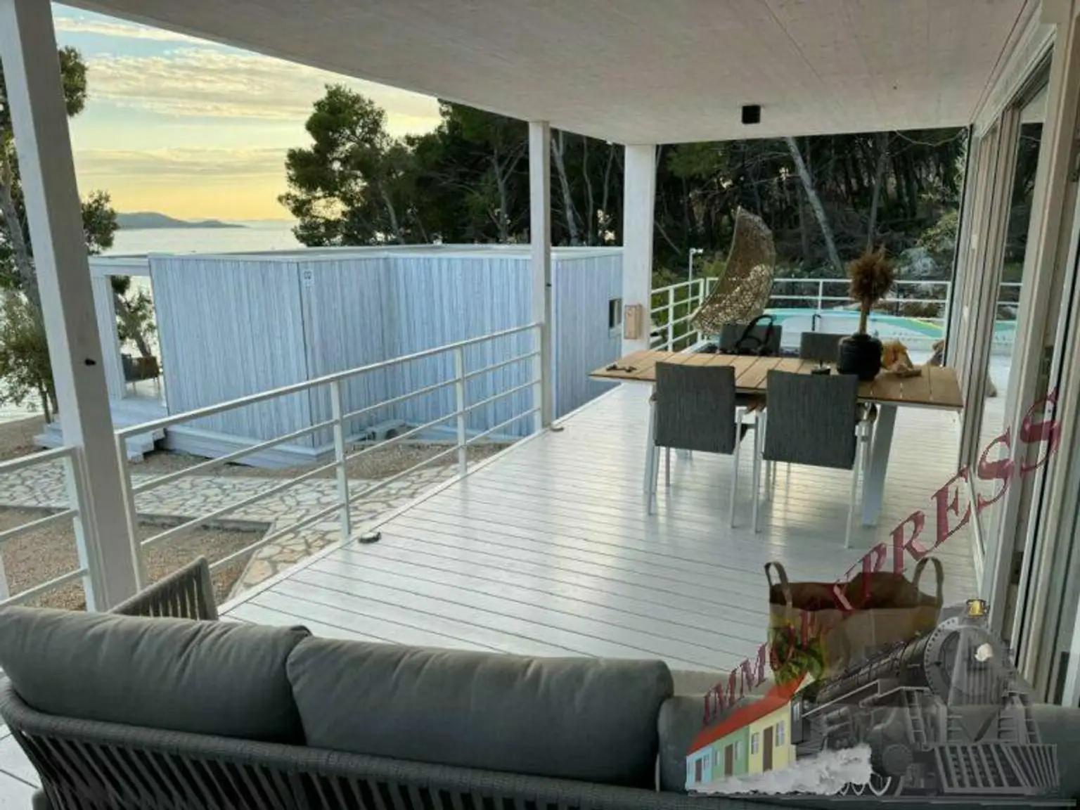 Villa Gioia – Moderne Strandvilla mit 45 m² Wohnfläche und 65 m² Terrasse im BUQEZ-Resort, Dalmatien
