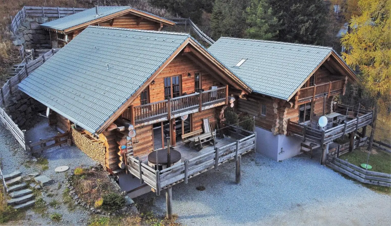 die Roundwoods im Sommer