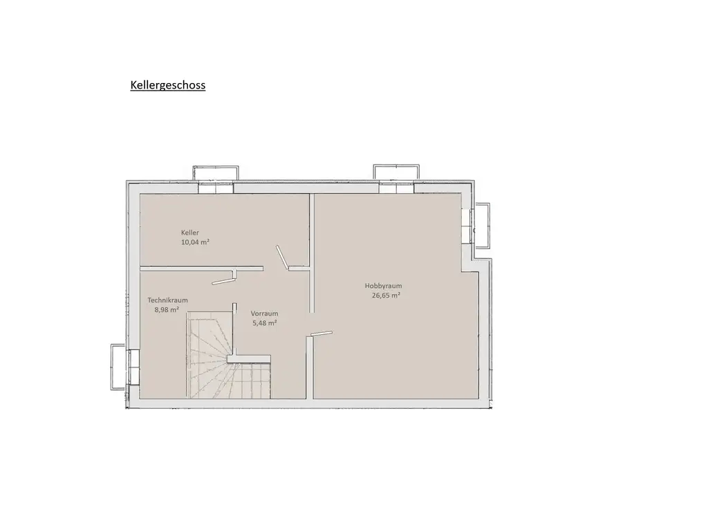 Grundriss KG unverbindliche Skizze