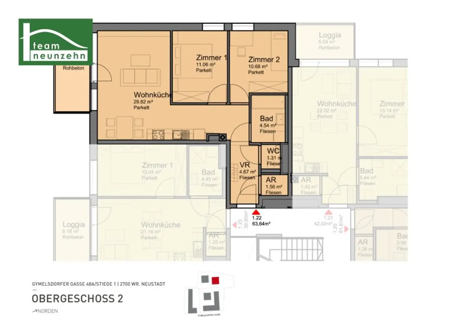 Neubauwohnungen in Wiener Neustadt – Zentrale Lage trifft auf moderne Architektur