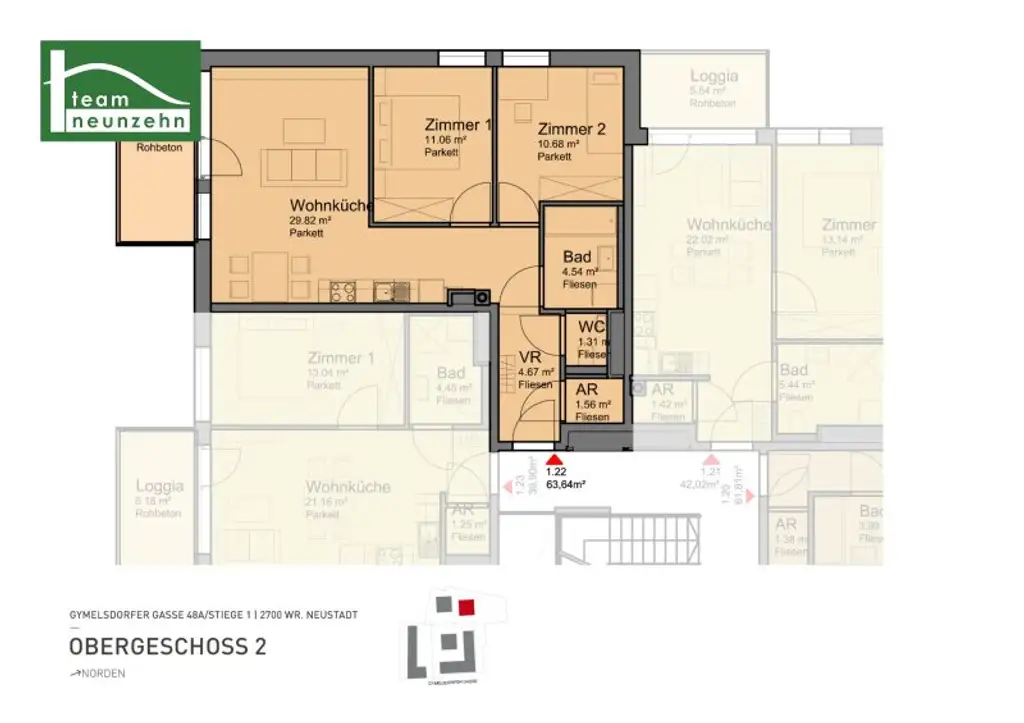 Neubauwohnungen in Wiener Neustadt – Zentrale Lage trifft auf moderne Architektur