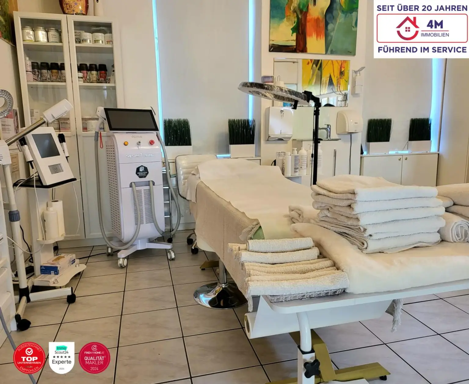 Behandlungsraum innerhalb etablierter Kosmetiksalon günstig zu vermieten