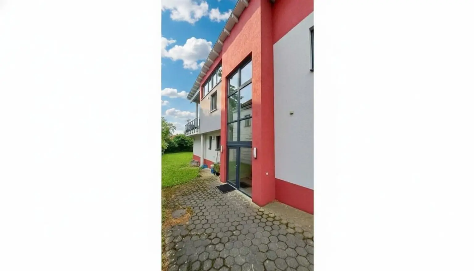 Ansicht Einfahrt