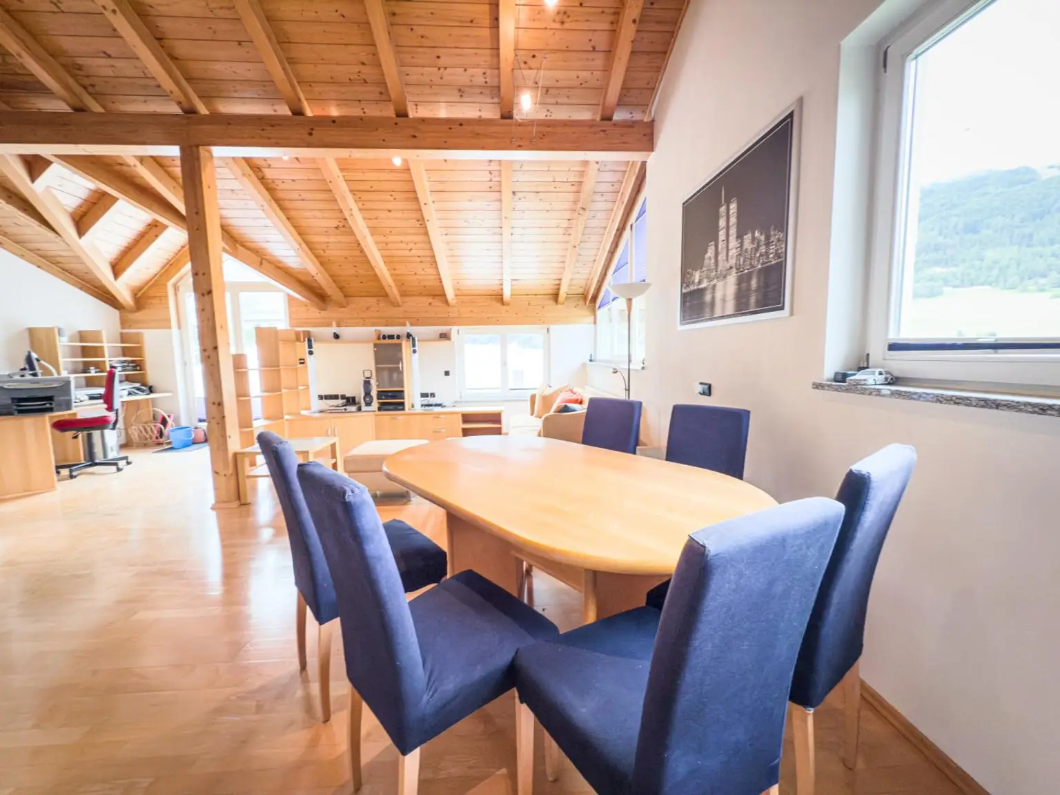 Weitblick über das Wipptal  - Dachgeschoßwohnung mit zwei Ebenen in Steinach