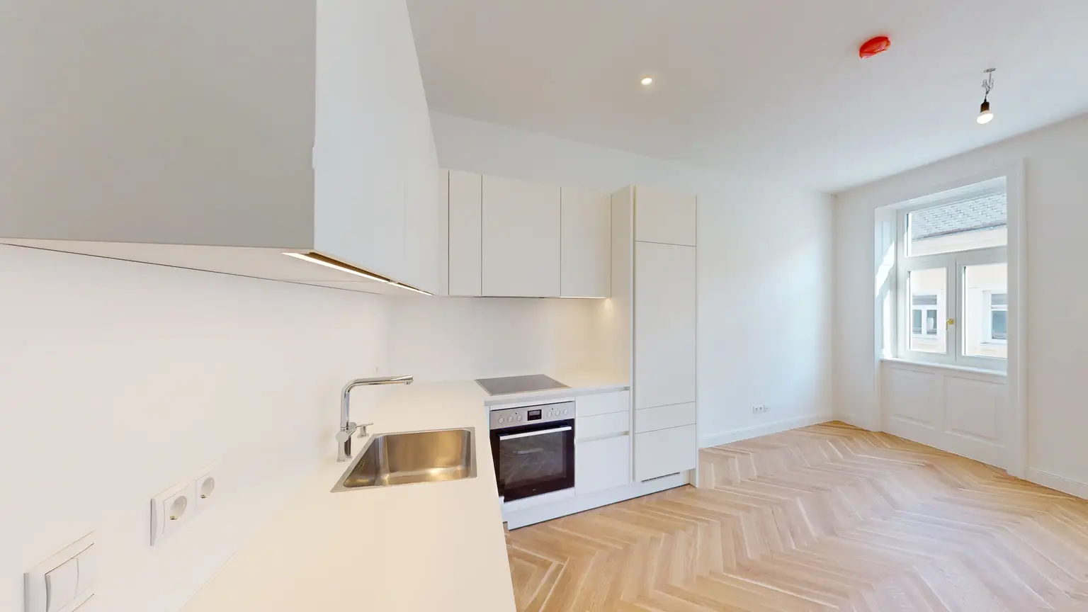 Moderne 2-Zimmer-Wohnung mit großzügiger Wohnküche und Terrasse