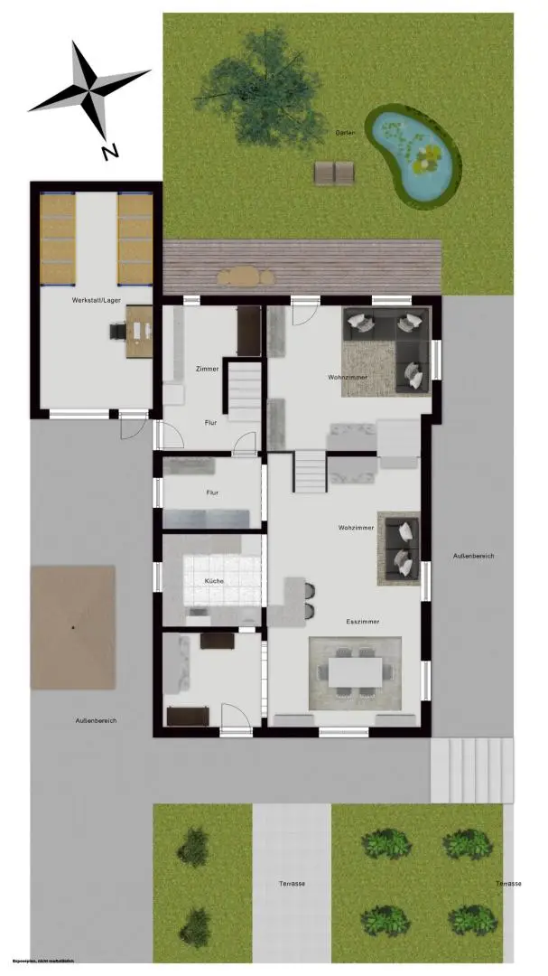 Grundriss Erdgeschoss