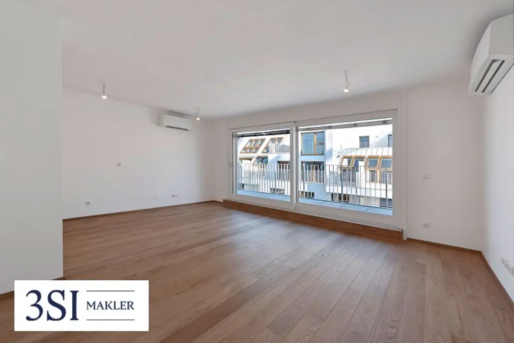 The Temptation: 2-Zimmer Erstbezug mit großer Dachterrasse - Nähe Kutschkermarkt