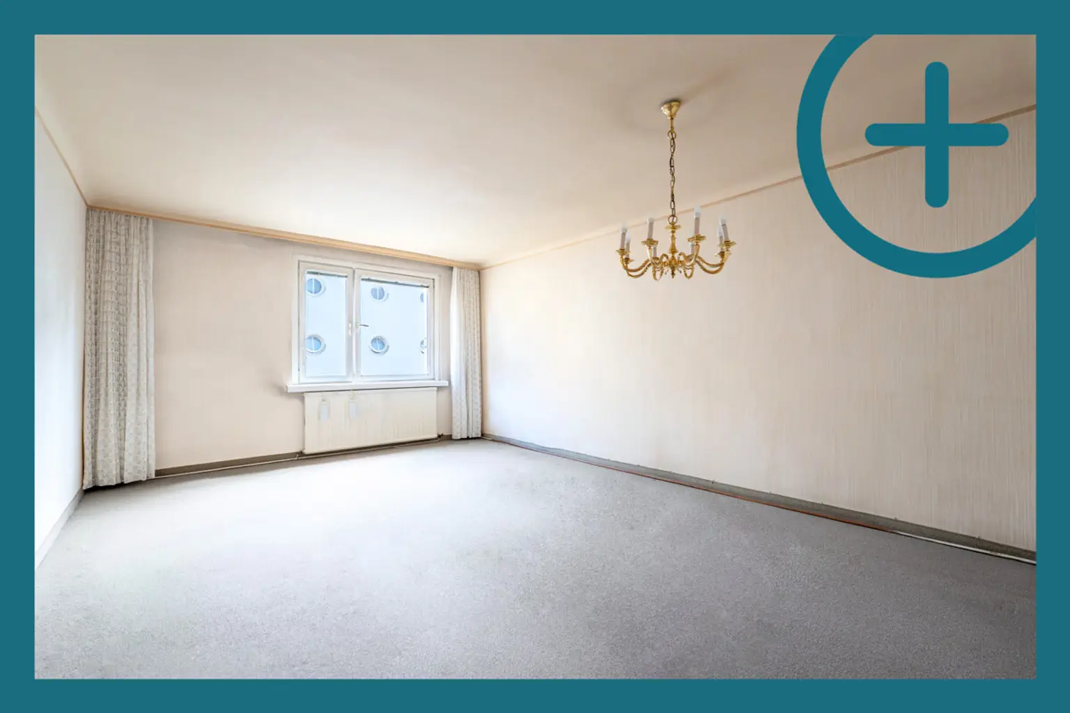 VIEL POTENZIAL: 2-Zimmer Wohnung in thermisch saniertem Haus!
