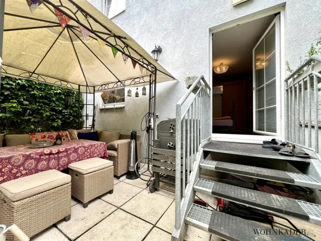 Großzügige 2-Zimmer-Gartenwohnung – ein Ruhepol mit 80 m² Außenfläche