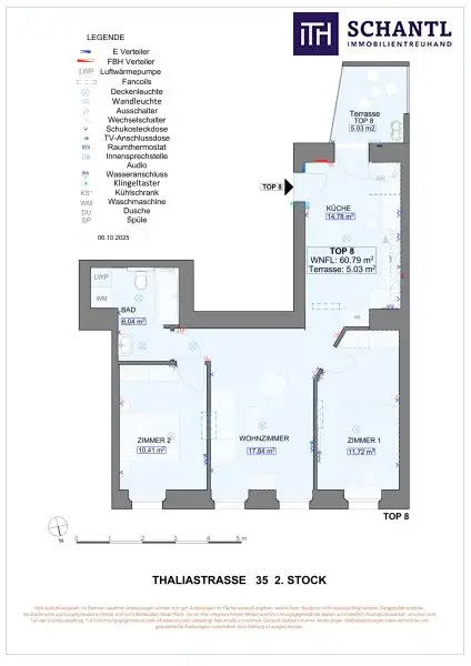 Revitalisiertes Altbaujuwel – alles, was das Herz begehrt! 3-Zimmer-Wohnung mit Klimaanlage, Terrasse, Luftwärmepumpe & edler Ausstattung mit Fischgrätparkett – überzeugen Sie sich selbst