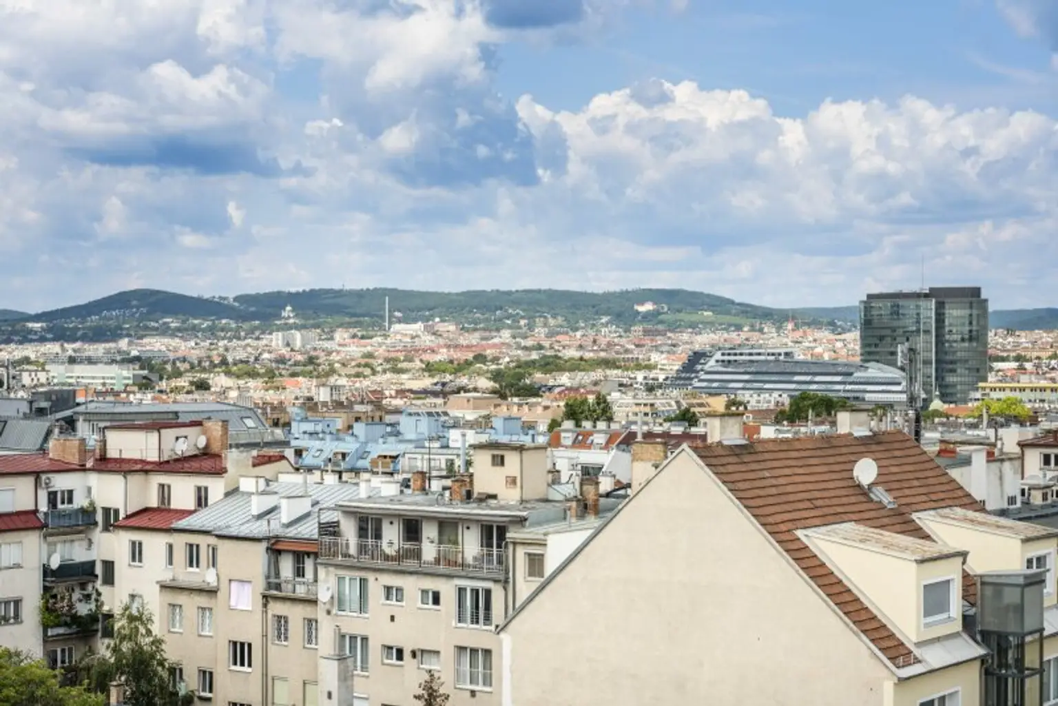 Exklusives Penthouse über den Dächern von Meidling