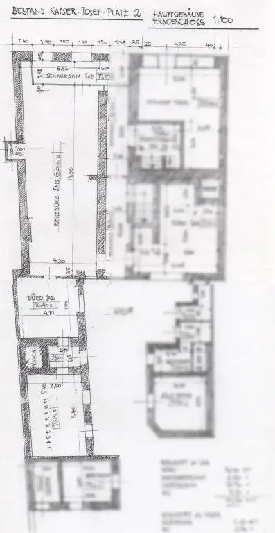 Plan der Mietfläche KJ2