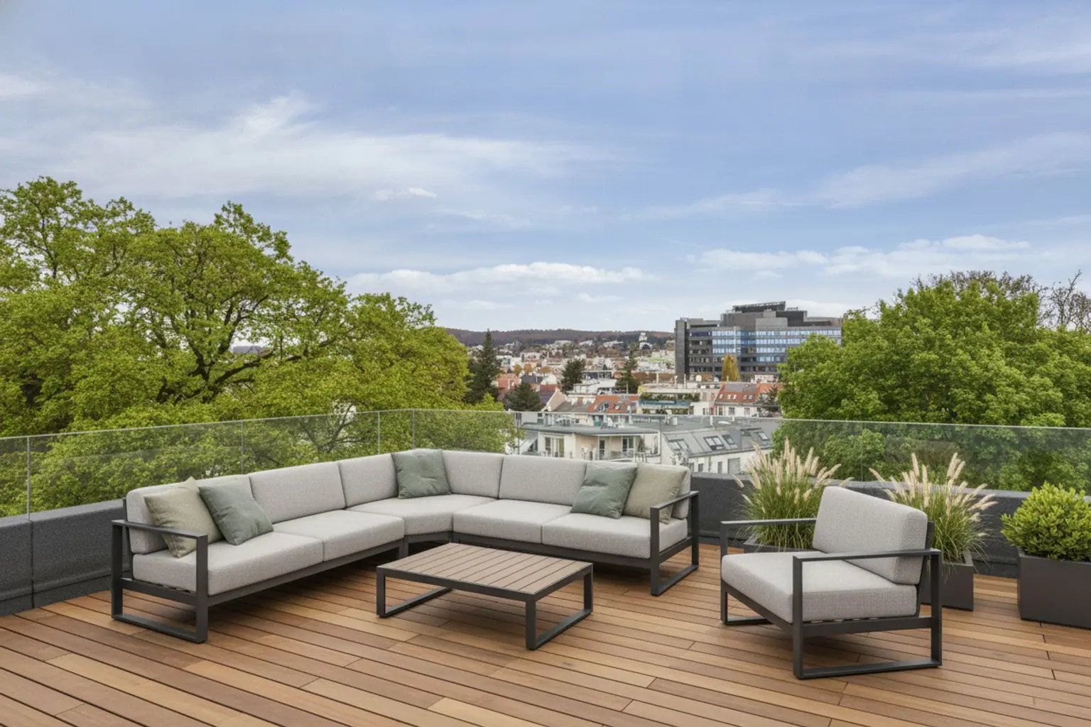 Villa Fleur - Großzügiges Penthouse mit Stadtblick