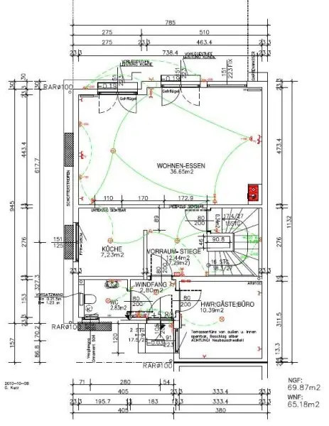 Wien-Strebersdorf: Doppelhaushälfte mit großem Garten am Fuße des Bisambergs