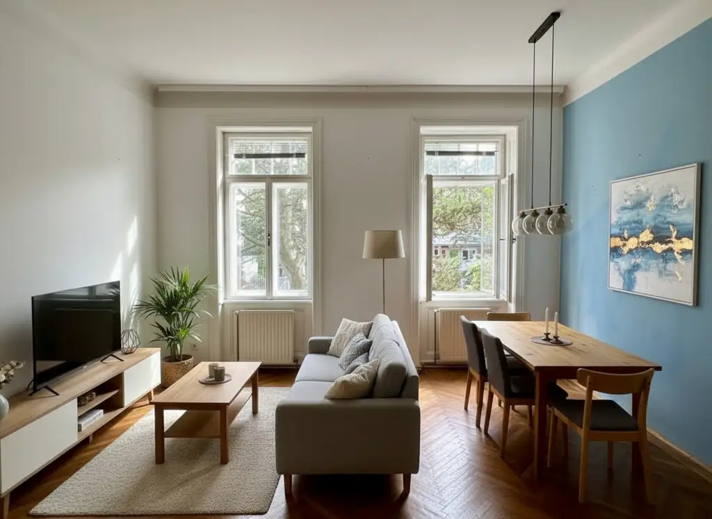 Kleine, feine Wohnung - mit Grünblick!