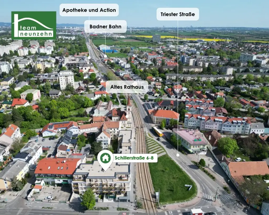 Moderne Wohnungen und Geschäftsflächen in Wiener Neudorf – jetzt mieten - JETZT ANFRAGEN