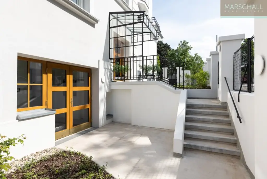 Wunderschöne Stilaltbau-Gartenwohnung in Bestlage von Döbling