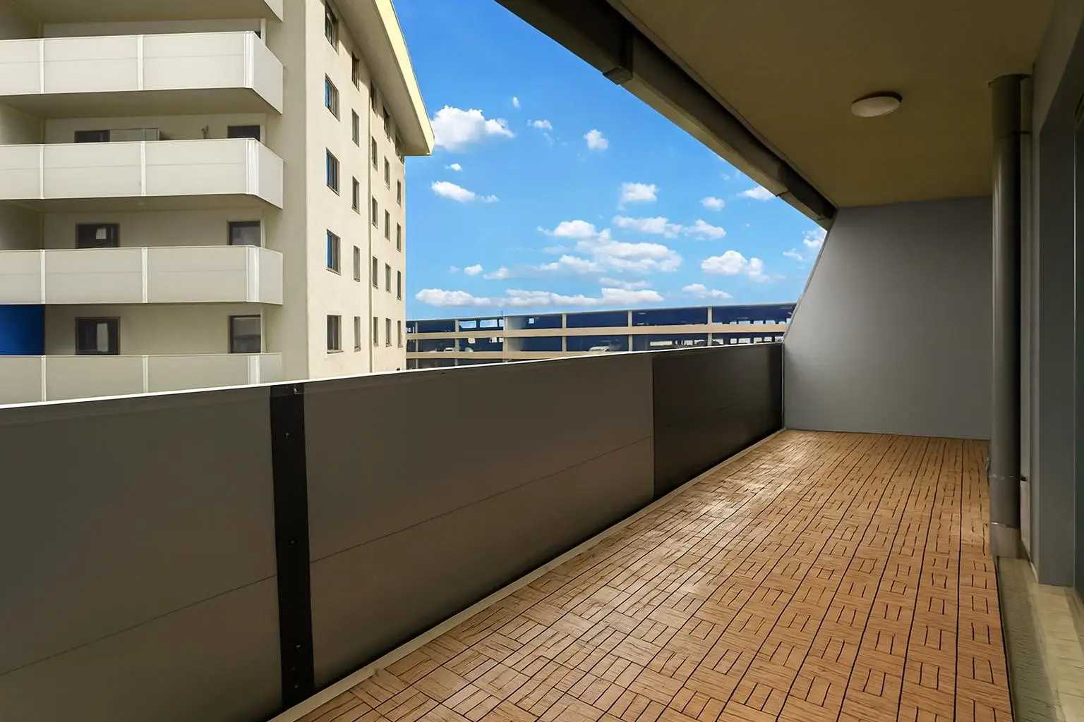 große Außenfläche