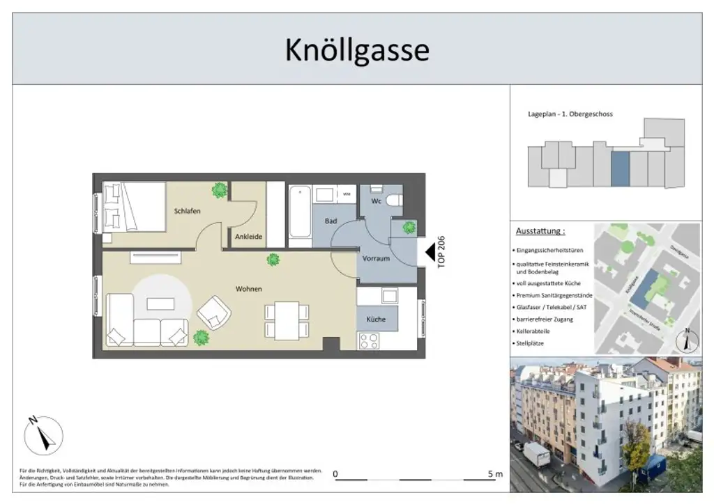 Sonnige 2 Zimmer Neubauwohnung - ERSTBEZUG !