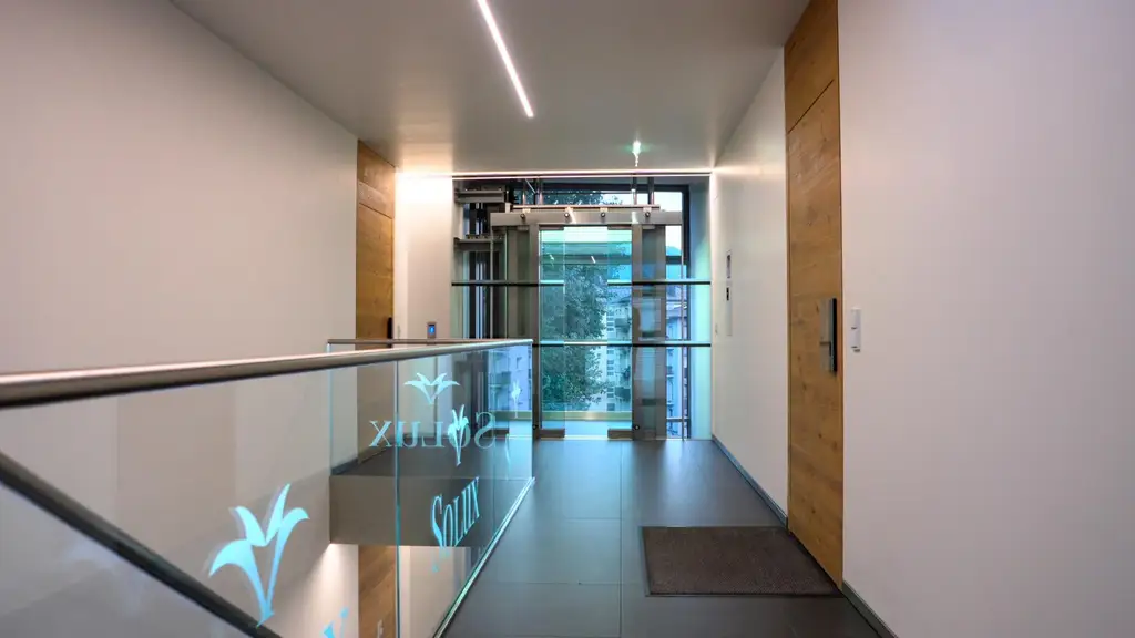 Architektur trifft Luxus - Exklusive Gartenwohnung