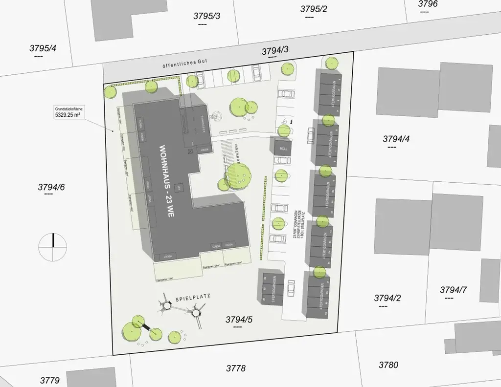 Übergabe Juni 2025! NEUBAU, Top 11, Erstbezug: 3-Zimmer Wohnung im 1. OG mit Garage