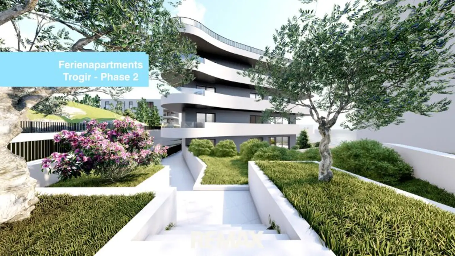 Traumhafte Ferienwohnung direkt am Meer bei Trogir / Kroatien: Erstbezug mit Pool und 75 m² Terrasse!