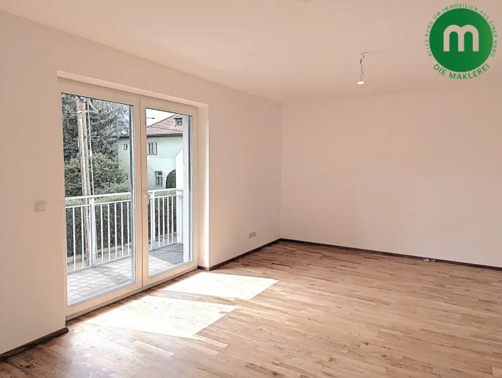 Ihr Rückzugsort im Grünen – Neubauwohnung mit Balkon beim Mühlwasser