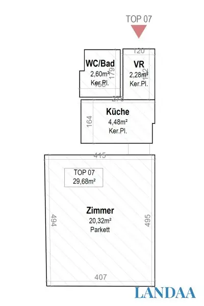 ++NEU++ Modern im Altbau - wunderschöne 1 Zimmer Wohnung! Ideal auch zur Vermietung – Top Zustand