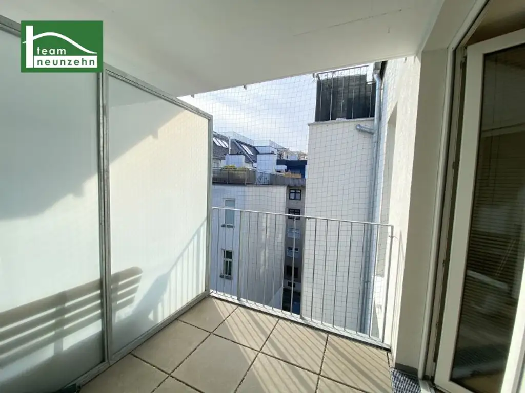 Innenhof-Wohnung mit top Grundriss und Balkon nahe U6 und S-Bahn Handelskai! Ab November 2025