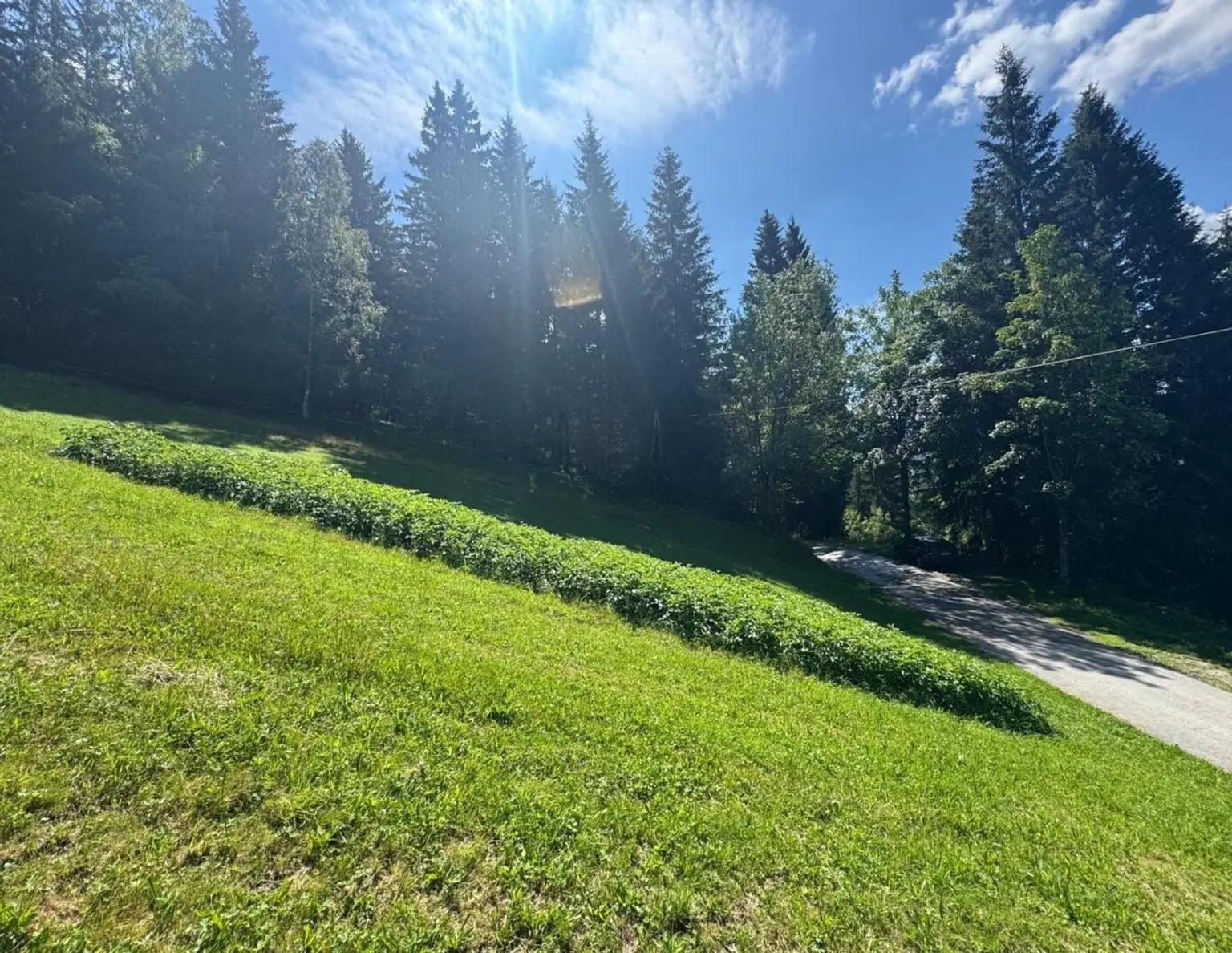 Grundstück in Oppenberg mit herrlichem Weitblick auf die umliegenden Berge und die Natur!