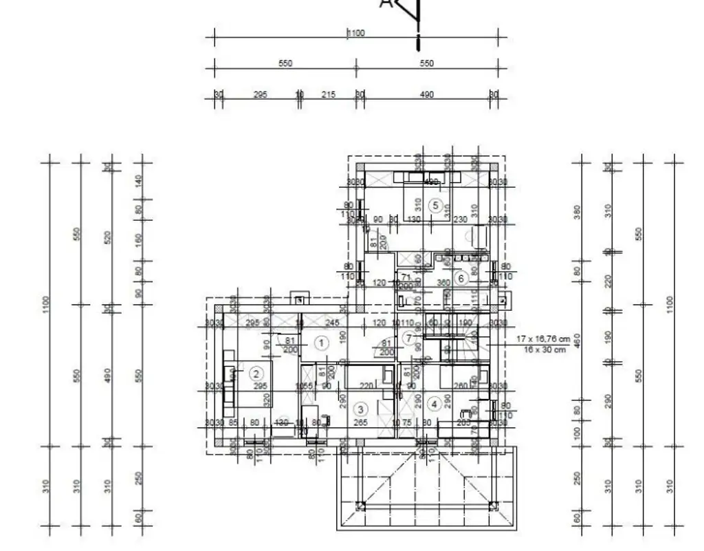 Baugrundstück mit projektiertem Haus in Matulji-Rukavac (Opatija / Kvarner Bucht / Kroatien) zu verkaufen!