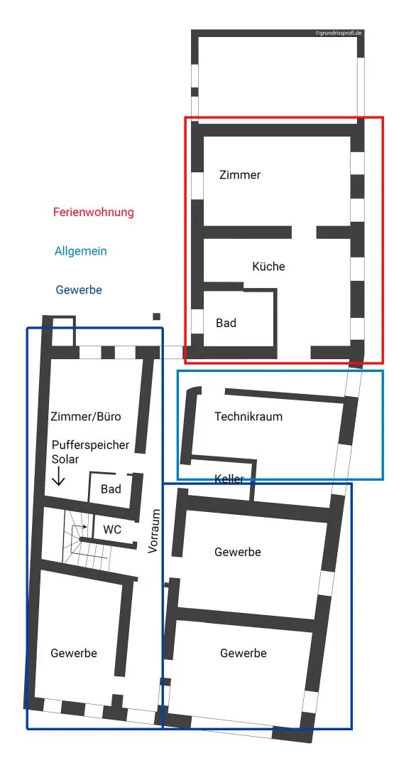 Ybbsitzerstraße 34 Plan EG