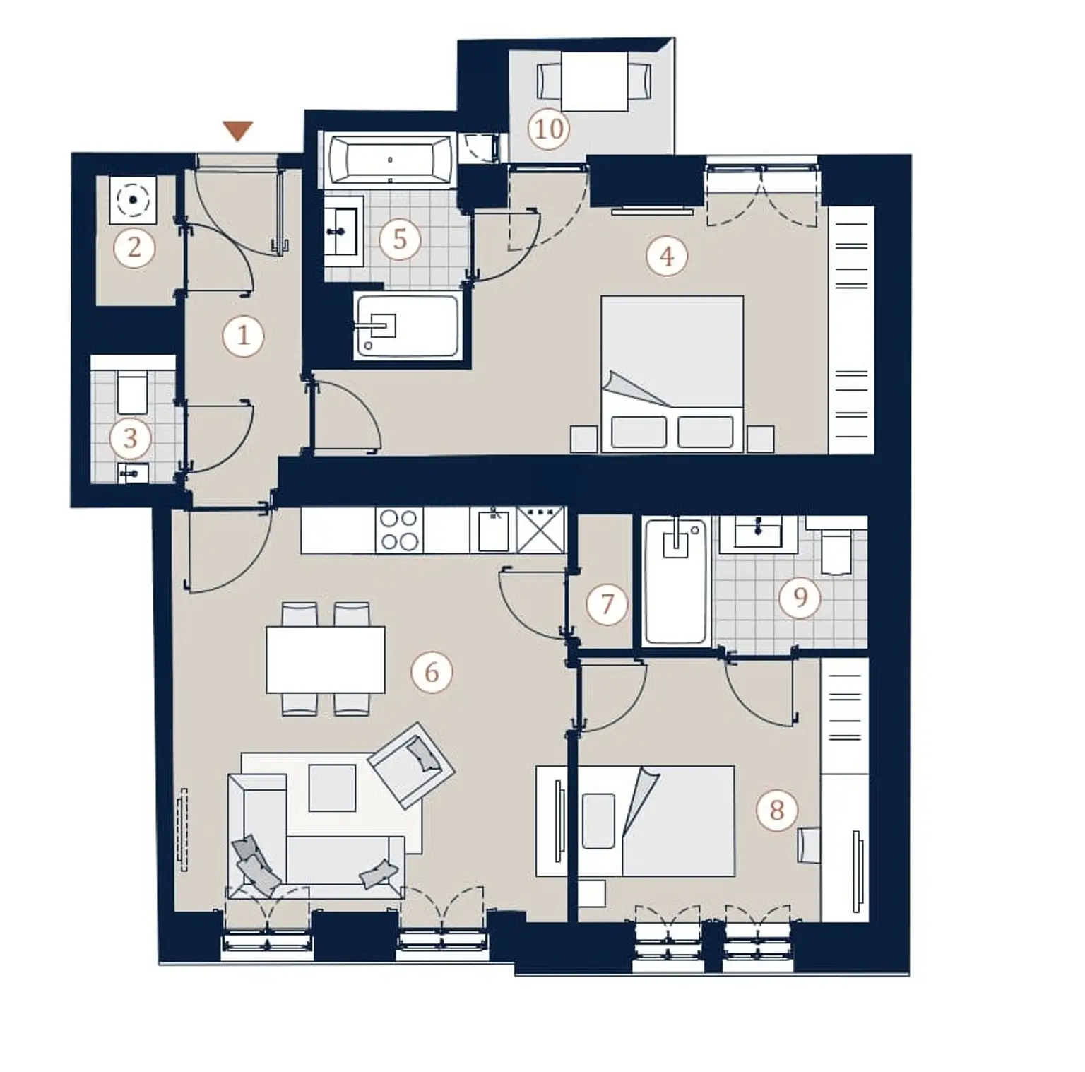 Ihr neues Zuhause im Prunkstück